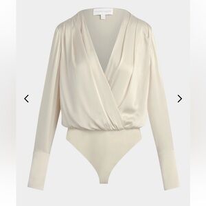 Favorite Daughter | The Date Satin Bodysuit